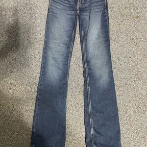 Stylish Blue Flare Women's Jeans